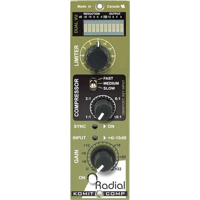 Radial Komit - Radial Engineering KOMIT 500 Series Compressor Limiter