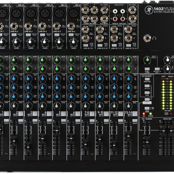 MACKIE 1402VLZ4 - Studio grade 14-channel mixer