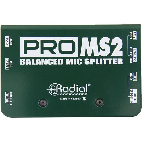 Radial ProMS2 - Radial Engineering PROMS2 Passive Microphone Splitter
