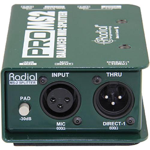 Radial ProMS2 - Radial Engineering PROMS2 Passive Microphone Splitter