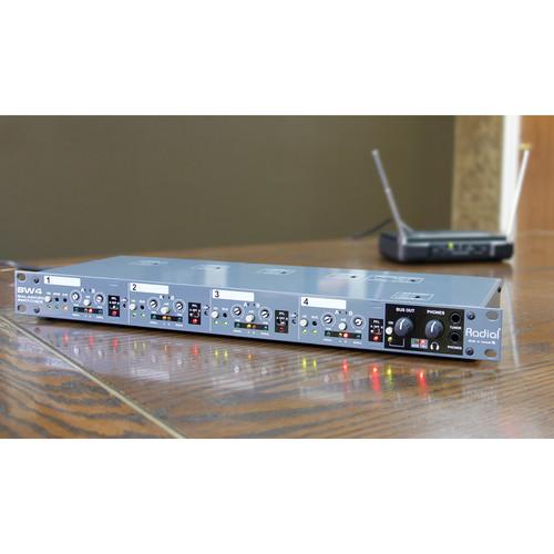 Radial SW4 - Radial Engineering SW4 4-Channel Audio Switcher