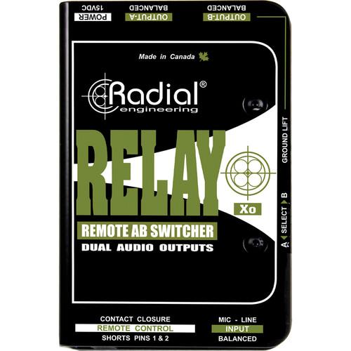 Radial Relay XO - Radial Engineering RELAY XO Balanced Remote AB Switcher