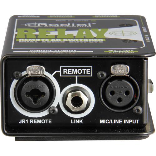Radial Relay XO - Radial Engineering RELAY XO Balanced Remote AB Switcher