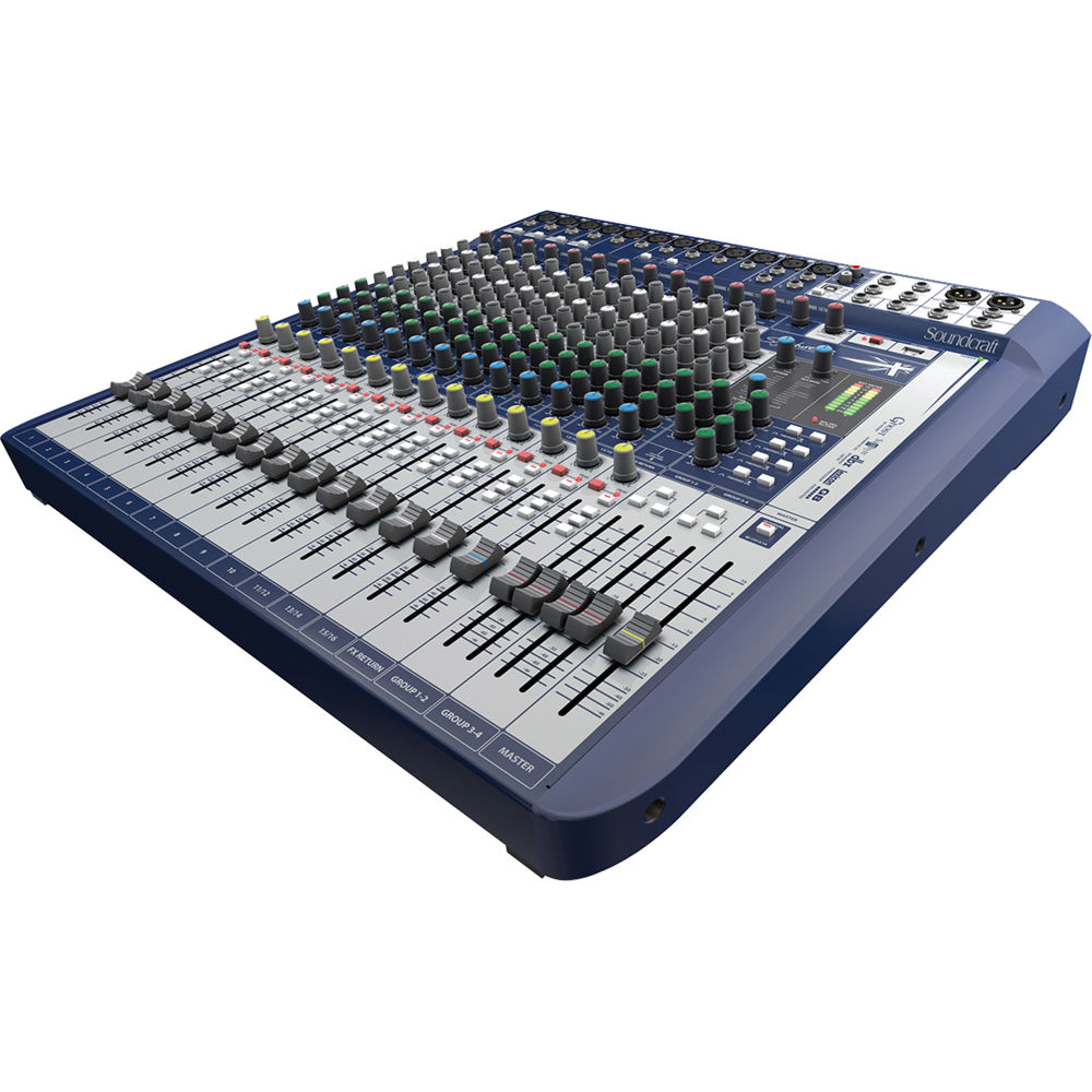 SOUNDCRAFT SIGNATURE 16 - 16 INPUT MIC CONSOLE