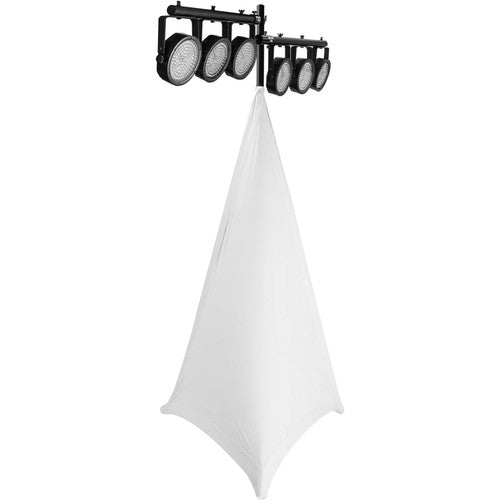 ON STAGE SSA100W - On-Stage SSA100 Speaker/Lighting Stand Skirt (White)