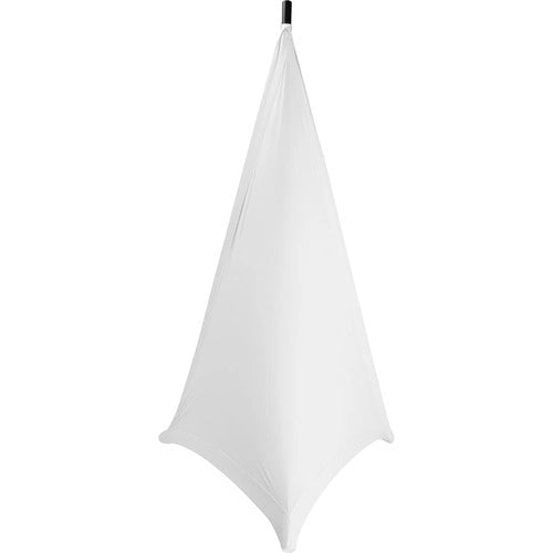 ON STAGE SSA100W - On-Stage SSA100 Speaker/Lighting Stand Skirt (White)