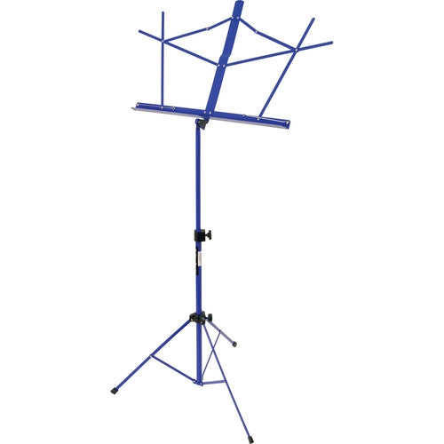 ON STAGE SM7122DBB - On-Stage SM7122DBB Compact Sheet Music Stand (Dark Blue, with Bag)