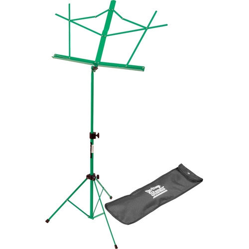 ON STAGE SM7122GRB - On-Stage SM7122GRB Compact Sheet Music Stand (Green, with Bag