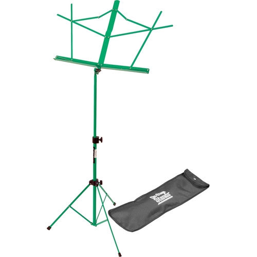 ON STAGE SM7222GRB - On-Stage SM7122GRB Compact Sheet Music Stand (Green, with Bag)