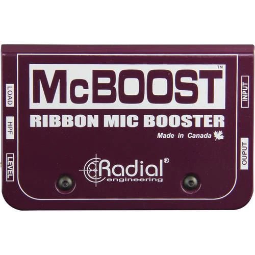 Radial McBoost - Radial Engineering MCBOOST Microphone Signal Intensifier