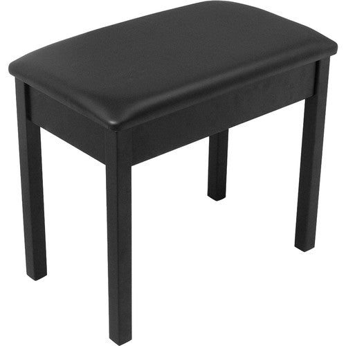 ON STAGE KB8902B - On-Stage KS8902B - Flip-Top Piano Bench with Music Compartment (Black)
