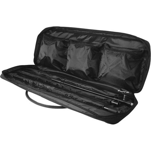 ON STAGE MSB-6500 - On-Stage MSB6500 Mic Stand Bag - holds 3 Round Base, 3 Hex Base Microphone Stands or Various Booms