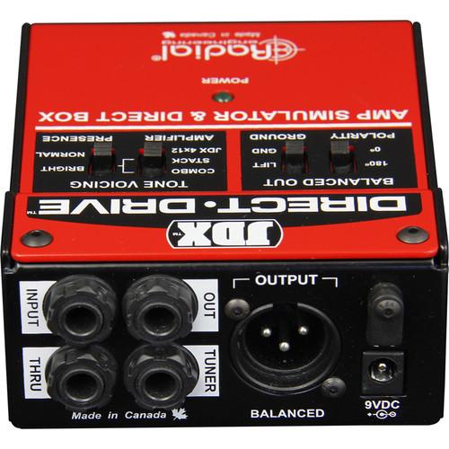 Radial Direct-Drive - Radial Engineering DIRECT-DRIVE Amp Simulator & DI Box