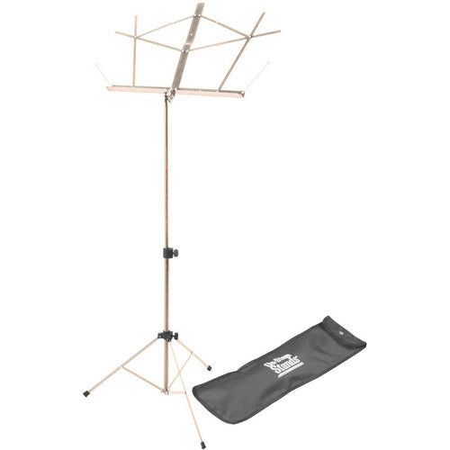 ON STAGE SM7122NB - On-Stage SM7122NB Compact Sheet Music Stand (Nickel, with Bag)