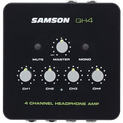 SAMSON QH4 - 4-Channel Stereo Headphone Amplifier.