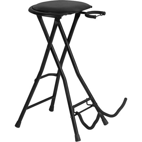 ON STAGE DT7500 - On-Stage DT7500 Guitarist Stool with Integrated Guitar Stand