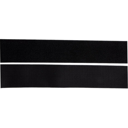 ON STAGE HL4000 - On-Stage HL4000 Hook & Loop Fastener Strips (Black)