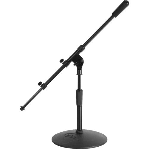 ON STAGE MS9409 - On-Stage MS9409 Pro Kick Drum Mic Stand with Telescoping Shaft and Adjustable Boom (Height: 9 to 13")