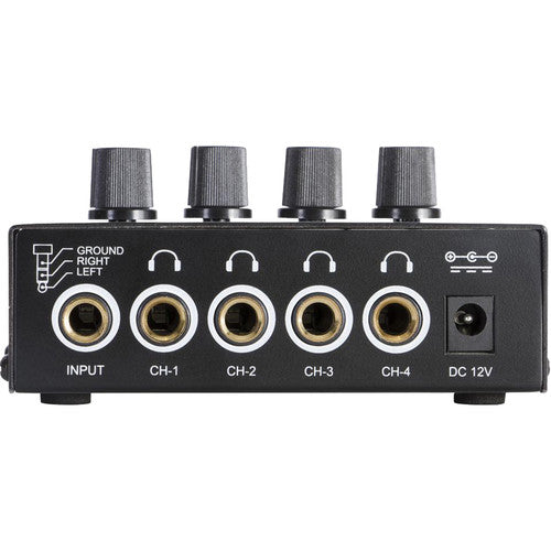 ON STAGE HA4000 - On-Stage HA4000 Pro Headphone Amplifier