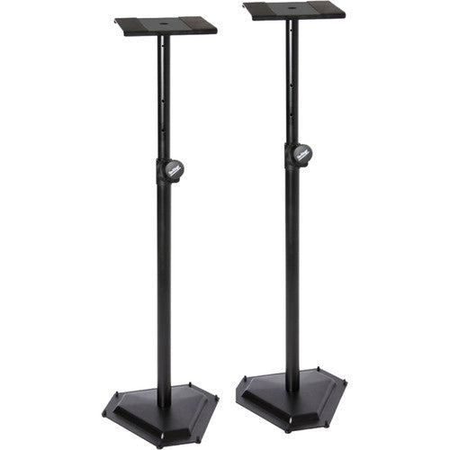 ON STAGE SMS6600-P - On-Stage SMS6600P Hex-Base Monitor Stands (Pair)