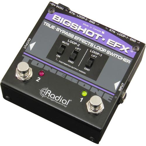 Radial BigShot EFX - Radial Engineering BIGSHOT EFX Effects Loop Switcher