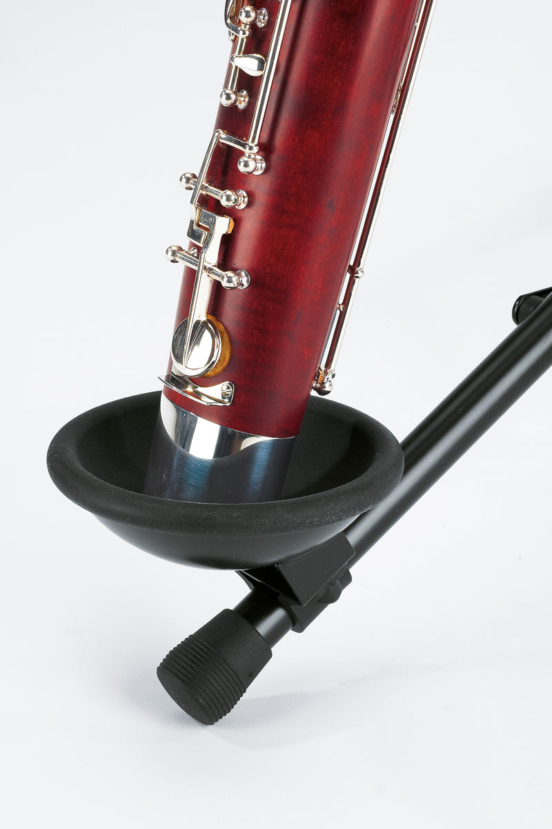 K&M 150/1-BLACK Stand Instrument - 150/1 Bassoon stand