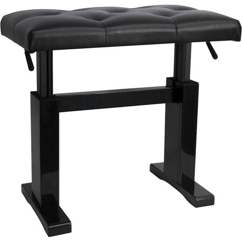 ON STAGE KB9503B - On-Stage KB9503B Piano Bench with Adjustable Height (Black)