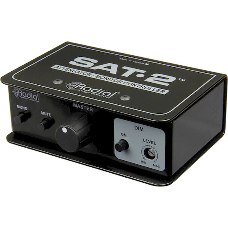 Radial SAT2 - Radial Engineering SAT2 Stereo Monitor Controller & Audio Attenuator