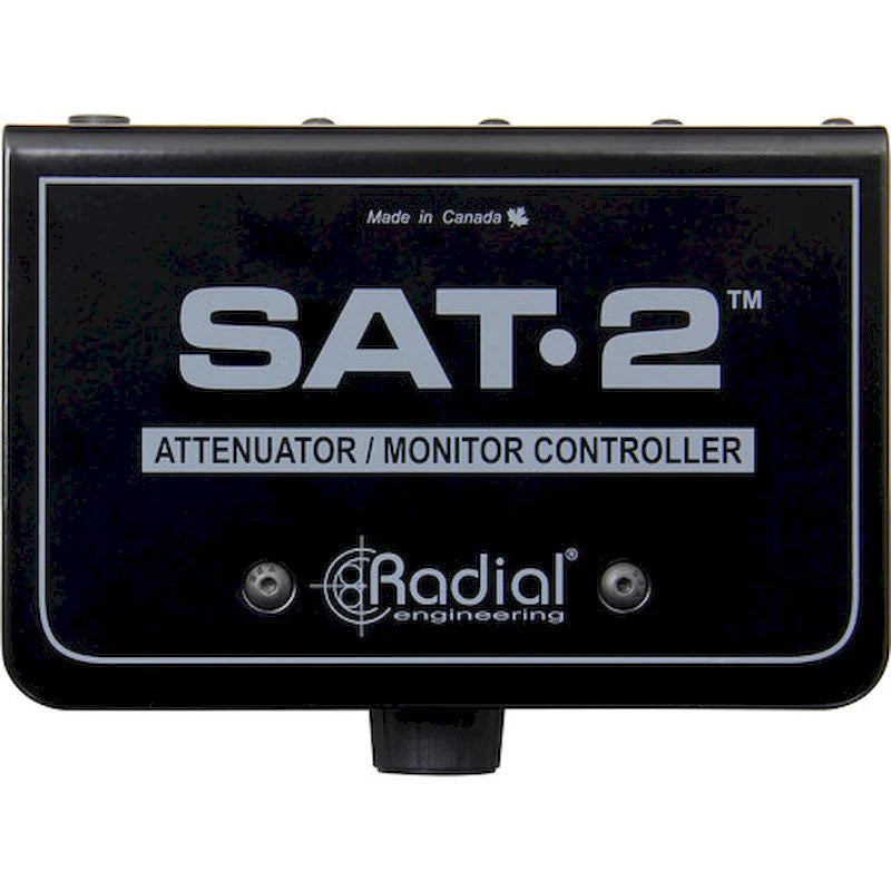Radial SAT2 - Radial Engineering SAT2 Stereo Monitor Controller & Audio Attenuator