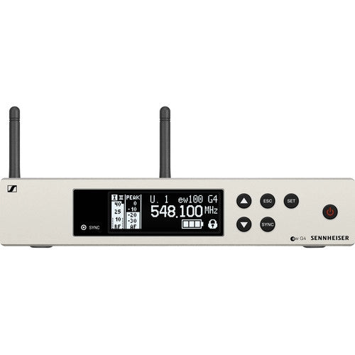 SENNHEISER EW 100 G4-865-S-A Wireless microphone kit - reliable audio to presenters, clergy, lecturers, and performers working in business and educational settings, houses-of-worship, theaters, or on musical stages.