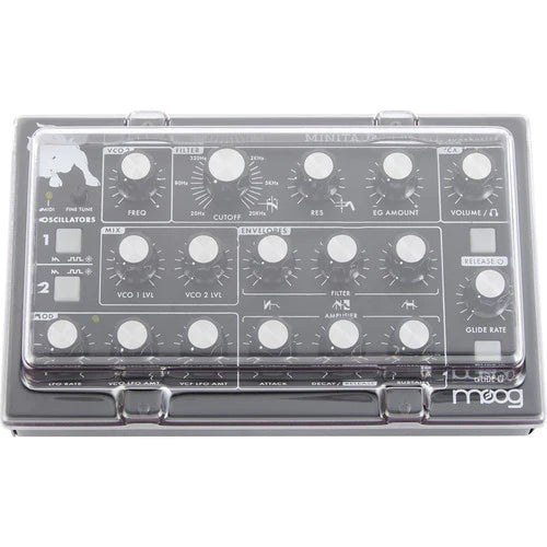 DECKSAVER DS-PC-MINITAUR - Decksaver DS-PC-MINITAUR Cover for Moog Minitaur (Smoked/Clear)