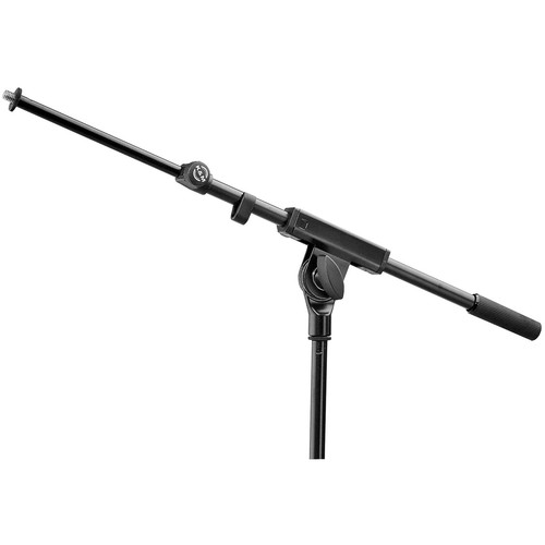 K&M 21140-BLACK Stand Mic - K&M 21140B Microphone Boom Arm (Black)