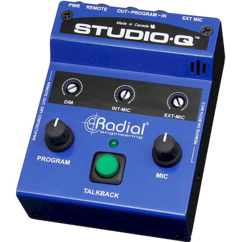 Radial StudioQ - Radial Engineering STUDIOQ Talkback Interface w/ Built-In Mic
