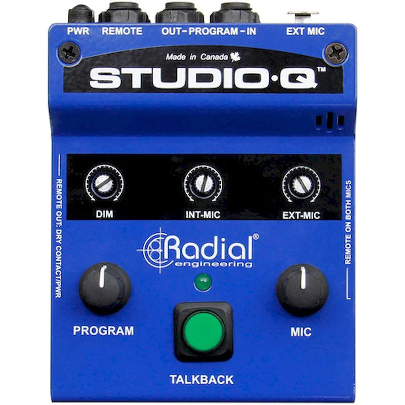 Radial StudioQ - Radial Engineering STUDIOQ Talkback Interface w/ Built-In Mic