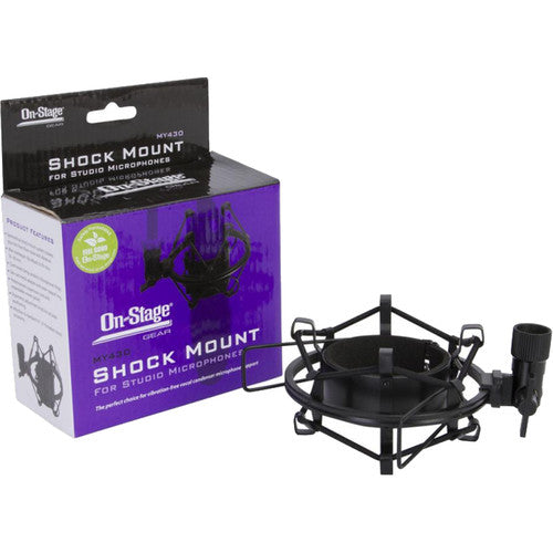 ON STAGE MY430 - On-Stage Shock Mount for Select Studio Microphones