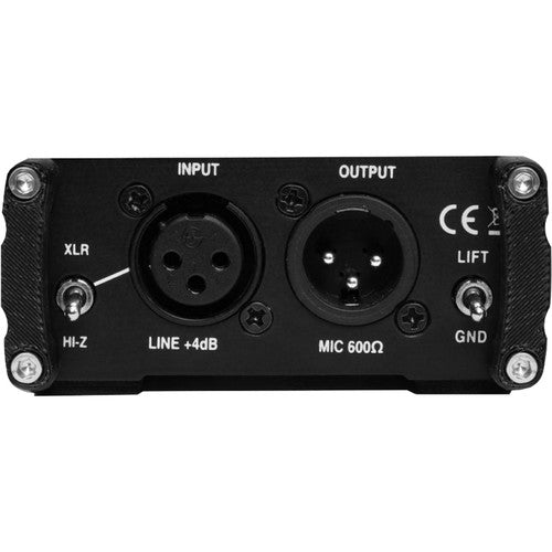 ON STAGE DB1050 - On-Stage DB1050 Passive Multimedia DI Box with Stereo-to-Mono Summing