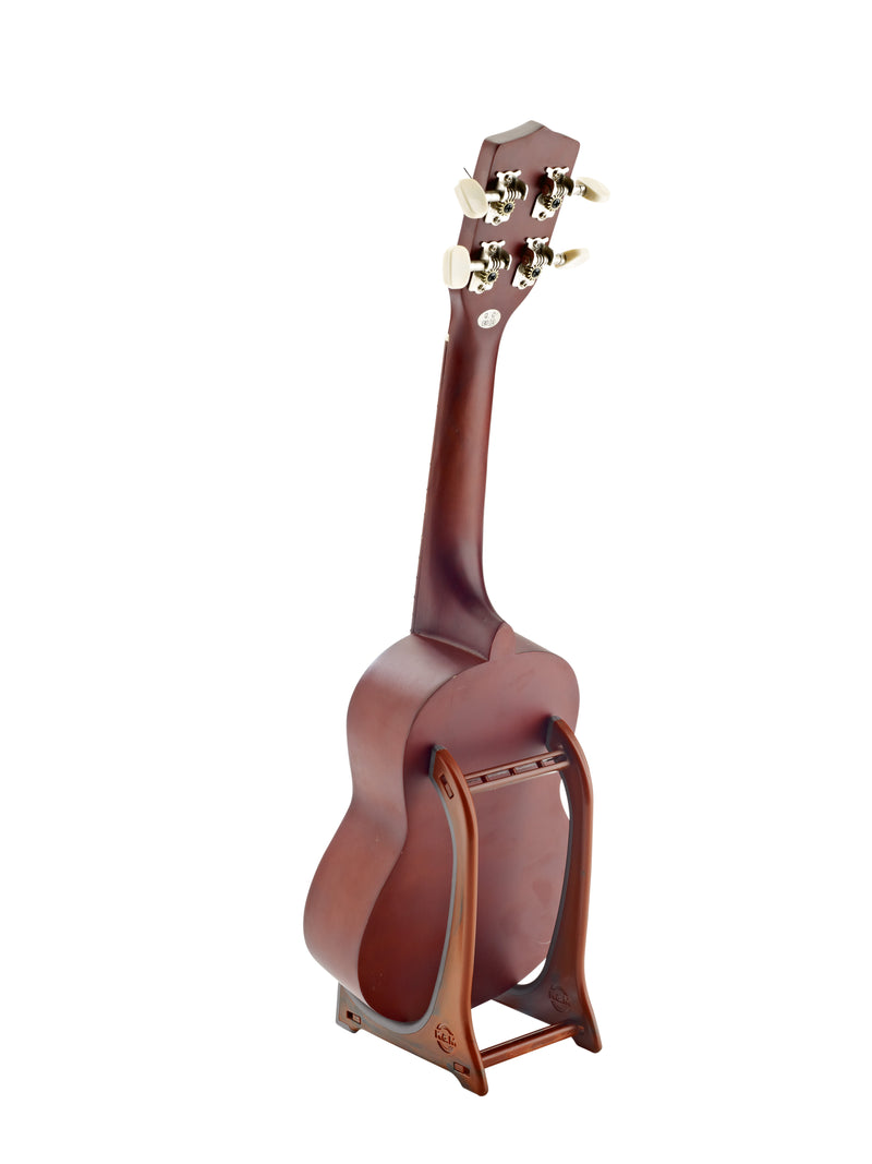 K&M 15550-BROWN Stand Instrument - 15550 Violin/Ukulele display stand