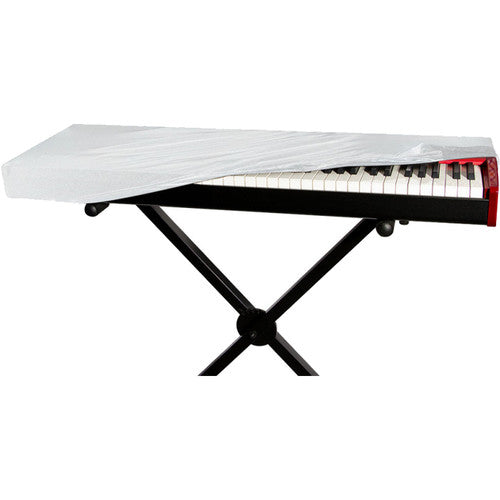 ON STAGE KDA7061W - On-Stage 61-Key Kyboard Dust Cover (White)