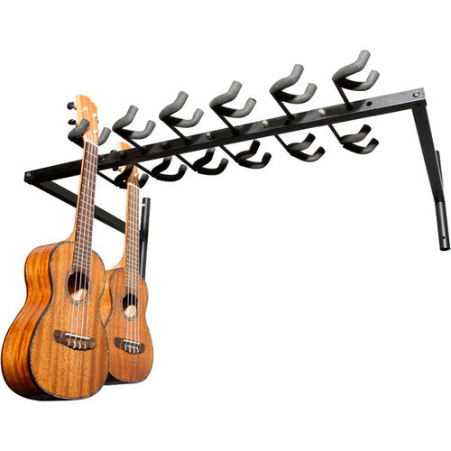 ON STAGE GS5012 - On-Stage 12-Space Ukulele Rack with Foam Holders