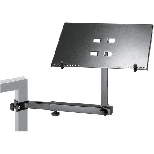 K&M 18815-BLACK Stand Keyboard - K&M 18815 Laptop Holder (Black)