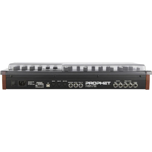 DECKSAVER DS-PC-REV2 - Decksaver DS-PC-REV2 Cover for Dave Smith Instruments Prophet Rev2 Desktop Synthesizer