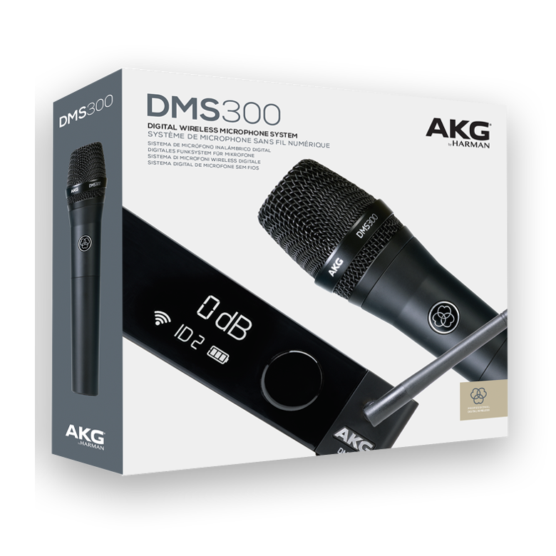 AKG DMS-300 VOCAL Professional digital wireless system (hand held)