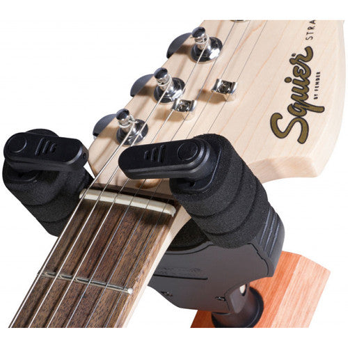 ON STAGE GS8730BK - On-Stage GS8730BK Wood Locking Guitar Hanger (Black)