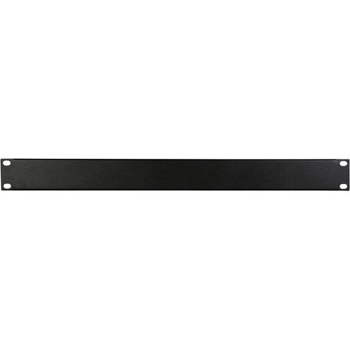 ON STAGE RPB1000 - On-Stage RPB1000 Blank Rack Panel (Black, 1 RU)