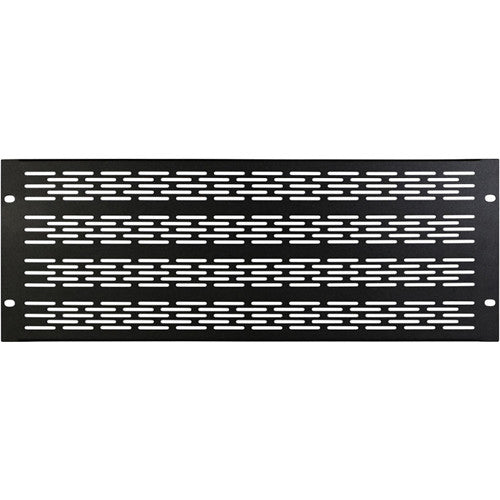 ON STAGE RPV4000 - On-Stage RPV4000 Vented Rack Panel (Black, 4 RU)