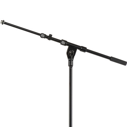 K&M 210/9 - K&M 210/9 Tripod Microphone Stand with Telescoping Boom (Black)