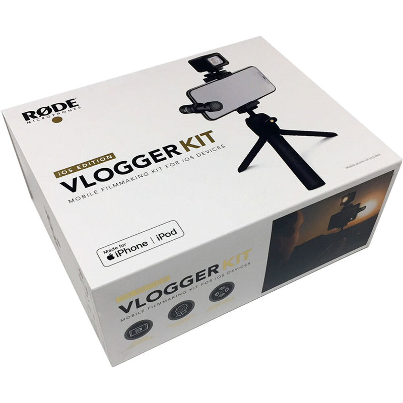 RODE VLOGGER KIT-IOS complete vlogging kit for IOS devices