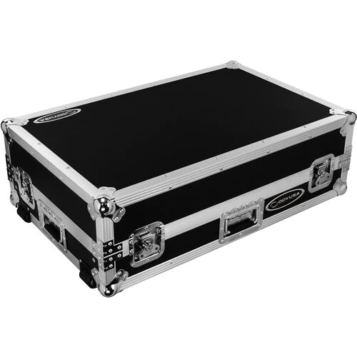 Odyssey FZGSRANEONEW1 Case DJ Gear -Odyssey Flight Zone Glide Style Flight Case for Rane One DJ Software Controller - Silver on Black