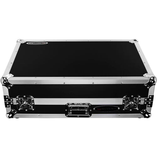 Odyssey FZGSRANEONEW1 Case DJ Gear -Odyssey Flight Zone Glide Style Flight Case for Rane One DJ Software Controller - Silver on Black