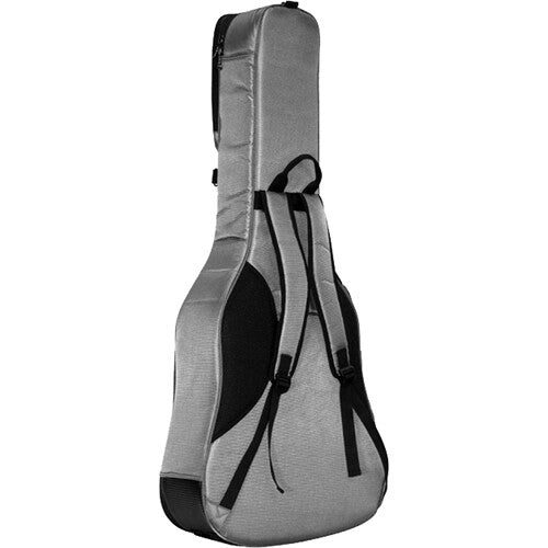 ON STAGE GBA4990CG - On-Stage Deluxe Acoustic Guitar Gig Bag (Charcoal Gray)